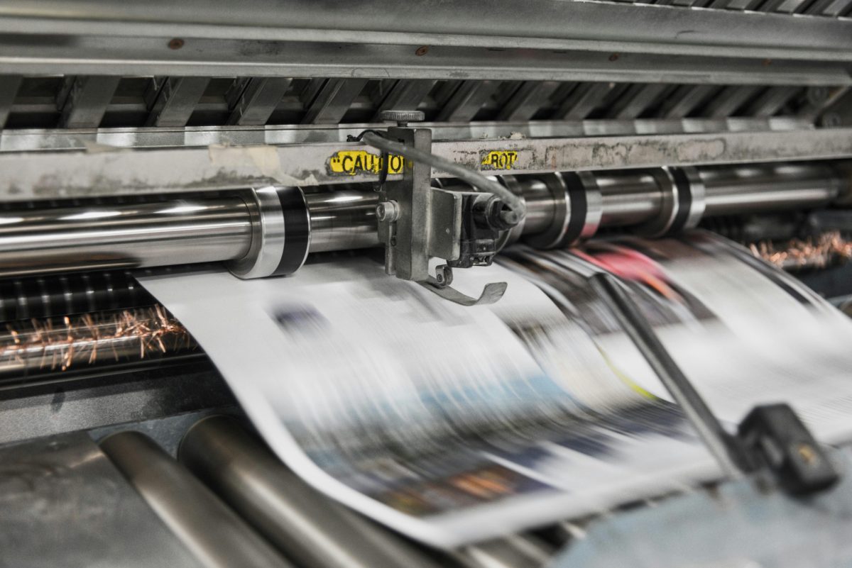 digital and offset printing press